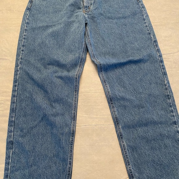 Carhartt Relaxed Fit Men’s Jeans 42x30 Blue Cotton Denim -Med. Wash- New w/ Tags - Picture 5 of 9